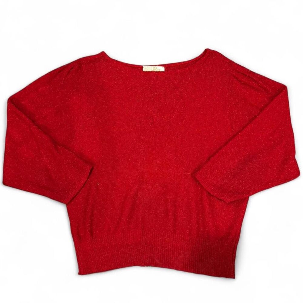 It’s Pure Gould Vintage Women's Red Jumper